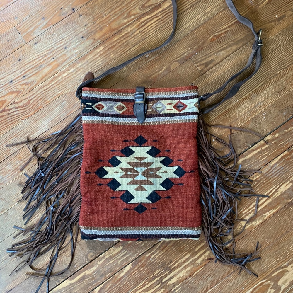 Southwest Stunner Paloma Fringe Bag